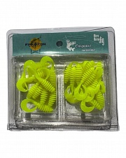 "BM Curly" 30 mm  20 шт Fluo (008)