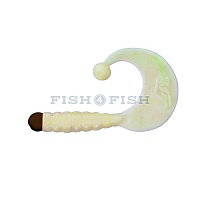 Твистеры для ловли форели QUANTUM Magic Trout 0.4 gr 3.5cm 10 шт. в уп. ЧЕСНОК