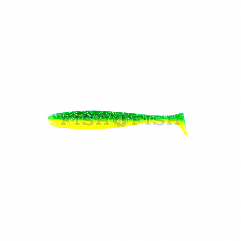 Виброхвост ALLVEGA Blade Shad 7,5 см; 2,5 г (salad green silver flake)