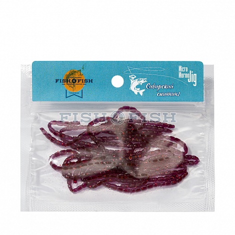 "Bloodworm" 16 mm 75 шт  Dark Raspberry (039)