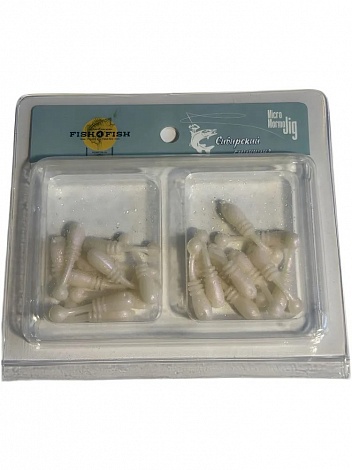 "Whitebait" 24 mm 20 шт Pearl  (037)