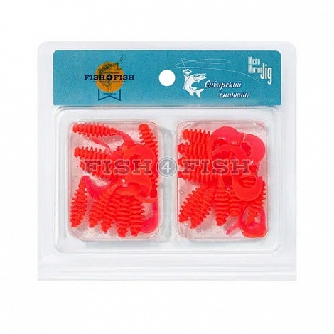 "BM Curly" 30 mm  20 шт Shrimp (017)