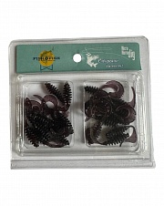 "BM Curly" 30 mm  20 шт Dark Grey Cardinal (040)