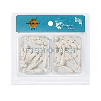 "Whitebait" 24 mm  20 шт Marshmallow white (001)