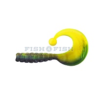 Твистеры для ловли форели QUANTUM Magic Trout 0.4 gr 3.5cm 10 шт. в уп. ЧЕСНОК