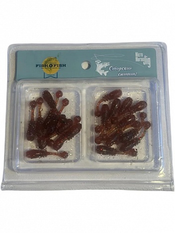 "Whitebait" 24 mm  20 шт  Motor Oil (033)