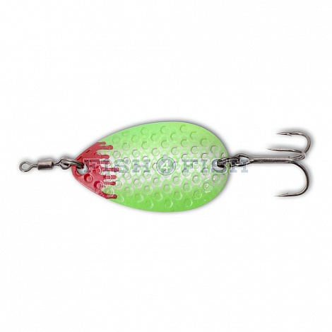 Блесна QUANTUM MAGIC TROUT bloody rig blade 2,6 гр, 3,5 см с тройником